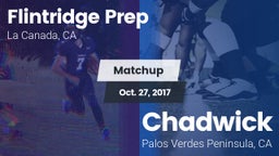 Matchup: Flintridge Prep vs. Chadwick  2017