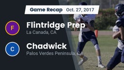 Recap: Flintridge Prep  vs. Chadwick  2017