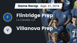 Recap: Flintridge Prep  vs. Villanova Prep 2018