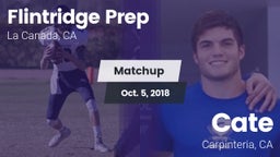 Matchup: Flintridge Prep vs. Cate  2018