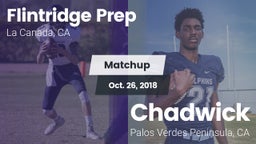 Matchup: Flintridge Prep vs. Chadwick  2018