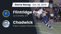 Recap: Flintridge Prep  vs. Chadwick  2018