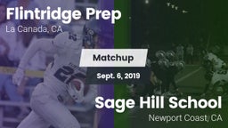 Matchup: Flintridge Prep vs. Sage Hill School 2019