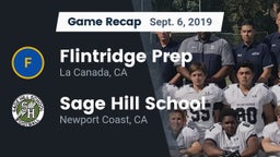 Recap: Flintridge Prep  vs. Sage Hill School 2019