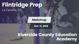 Matchup: Flintridge Prep vs. Riverside County Education Academy 2019