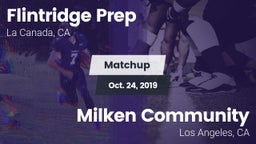 Matchup: Flintridge Prep vs. Milken Community  2019