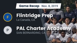 Recap: Flintridge Prep  vs. PAL Charter Academy 2019