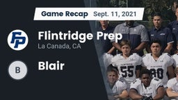 Recap: Flintridge Prep  vs. Blair  2021