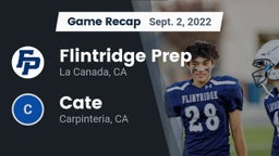 Recap: Flintridge Prep  vs. Cate  2022