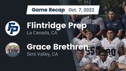 Recap: Flintridge Prep  vs. Grace Brethren  2022