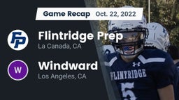 Recap: Flintridge Prep  vs. Windward  2022