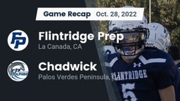 Recap: Flintridge Prep  vs. Chadwick  2022