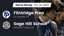 Recap: Flintridge Prep  vs. Sage Hill School 2023