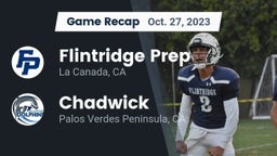 Recap: Flintridge Prep  vs. Chadwick  2023