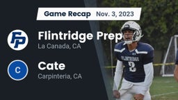 Recap: Flintridge Prep  vs. Cate  2023
