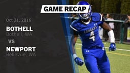 Recap: Bothell  vs. Newport  2016