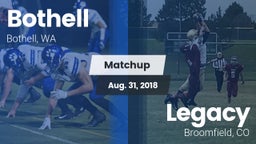 Matchup: Bothell  vs. Legacy   2018