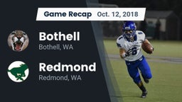 Recap: Bothell  vs. Redmond  2018