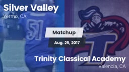 Matchup: Silver Valley High vs. Trinity Classical Academy  2017