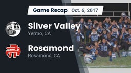 Recap: Silver Valley  vs. Rosamond  2017