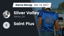 Recap: Silver Valley  vs. Saint Pius 2017