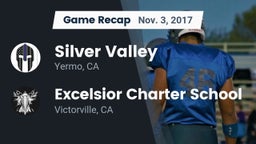 Recap: Silver Valley  vs. Excelsior Charter School 2017