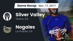 Recap: Silver Valley  vs. Nogales  2017