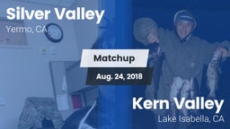Matchup: Silver Valley High vs. Kern Valley  2018