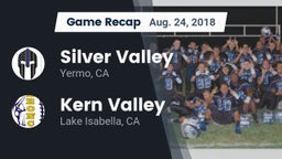 Recap: Silver Valley  vs. Kern Valley  2018