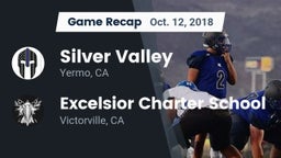 Recap: Silver Valley  vs. Excelsior Charter School 2018