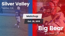 Matchup: Silver Valley High vs. Big Bear  2019