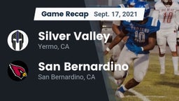 Recap: Silver Valley  vs. San Bernardino  2021