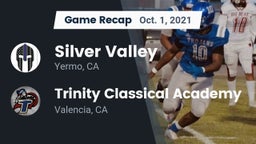 Recap: Silver Valley  vs. Trinity Classical Academy  2021