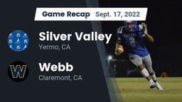 Recap: Silver Valley  vs. Webb  2022