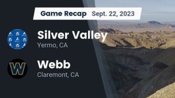 Recap: Silver Valley  vs. Webb  2023