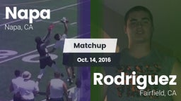 Matchup: Napa  vs. Rodriguez  2016