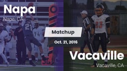 Matchup: Napa  vs. Vacaville  2016