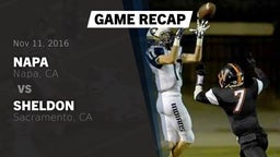 Recap: Napa  vs. Sheldon  2016