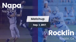 Matchup: Napa  vs. Rocklin  2017