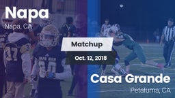 Matchup: Napa  vs. Casa Grande  2018