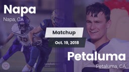 Matchup: Napa  vs. Petaluma  2018