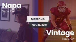 Matchup: Napa  vs. Vintage  2018