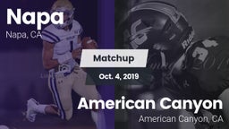 Matchup: Napa  vs. American Canyon  2019