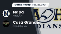 Recap: Napa  vs. Casa Grande  2021