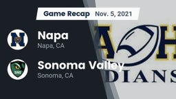 Recap: Napa  vs. Sonoma Valley  2021