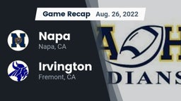 Recap: Napa  vs. Irvington  2022