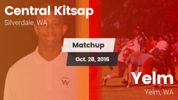 Matchup: Central Kitsap High vs. Yelm  2016