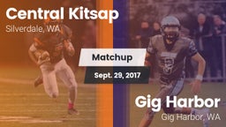 Matchup: Central Kitsap High vs. Gig Harbor  2017