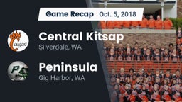 Recap: Central Kitsap  vs. Peninsula  2018
