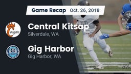 Recap: Central Kitsap  vs. Gig Harbor  2018